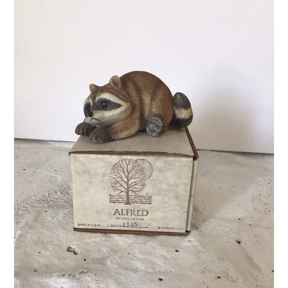 Alfred The Baby Raccoon #1115, 1978 Loveables Series R.J.B
